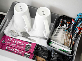 Tea/Coffee making facilities at Rooms on the High Street