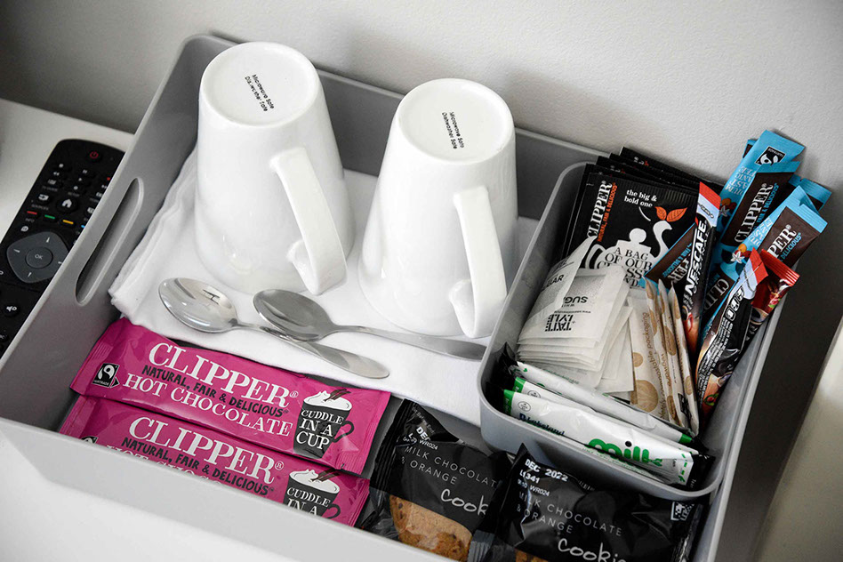 Tea/Coffee making facilities at Rooms on the High Street