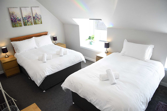 Rooms on the High Street Family room accommodation in Portree